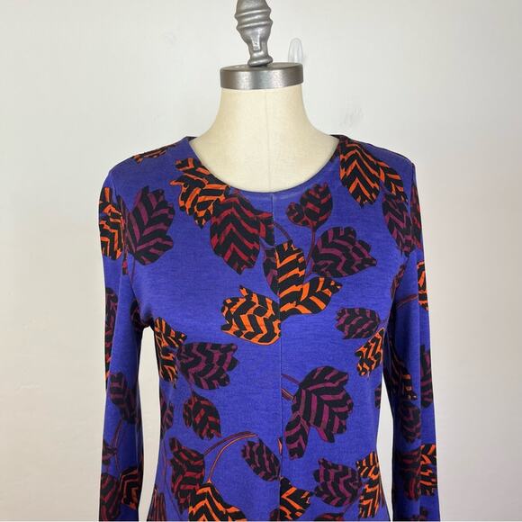 Marc by Marc Jacobs Fall Leaves Long Sleeve Dress - Picture 3 of 7